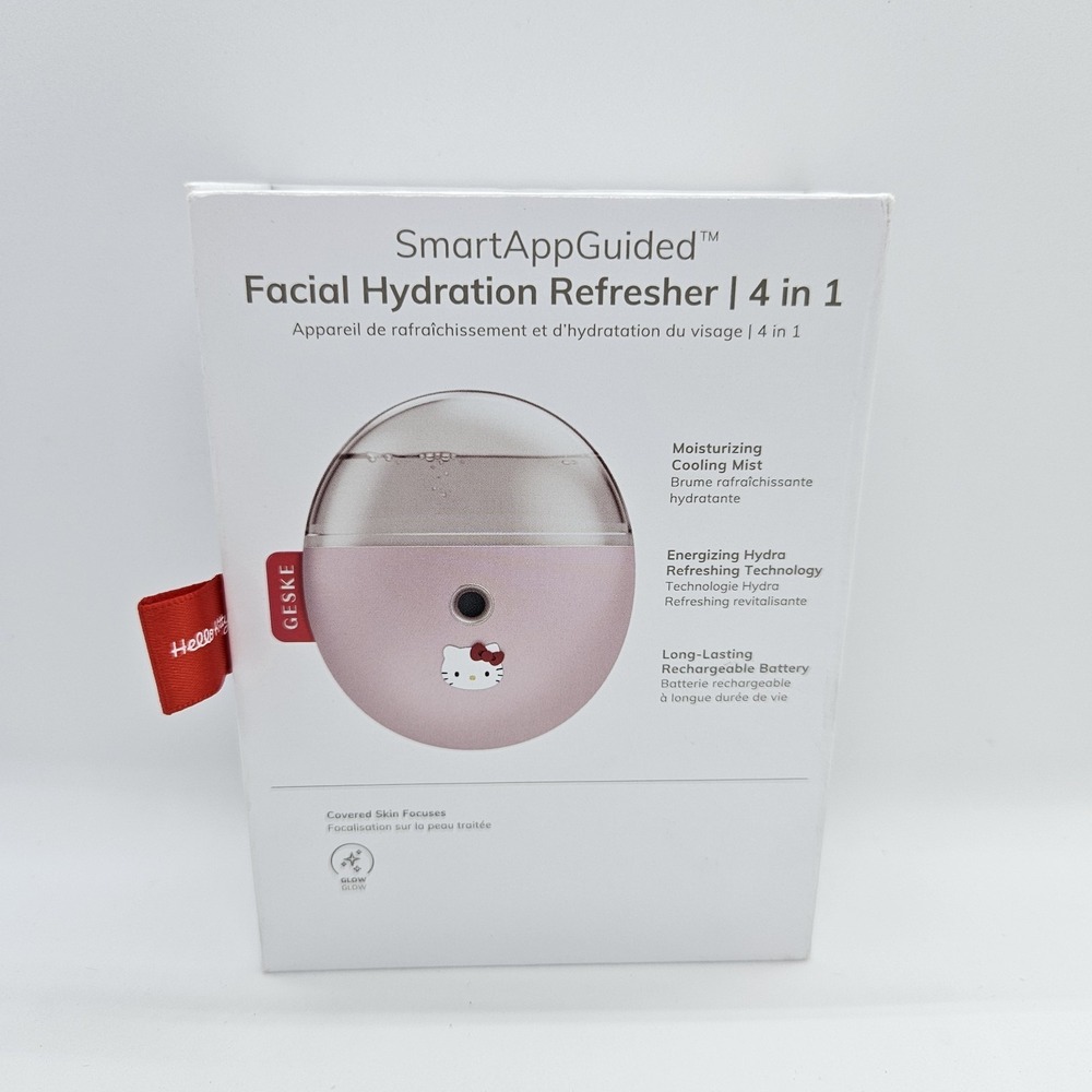Hello Kitty x GESKE Skincare Bundle -‎ Thermo Facial Brush & Hydration Refresher - Picture 11 of 16